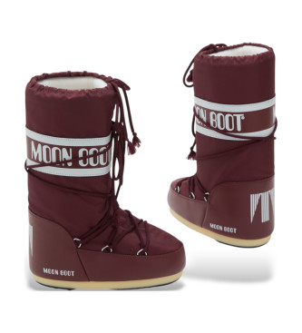 Moon Boot Botas Icon Nylon granate