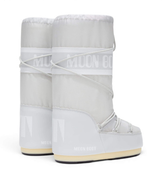 Moon Boot Nylonowe buty Icon w kolorze szarym