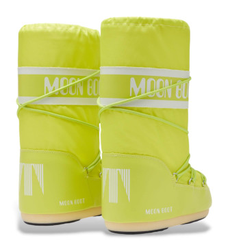 Moon Boot Icon Nylon Boots lime