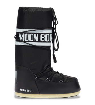 Moon Boot Nylonowe buty Icon czarne