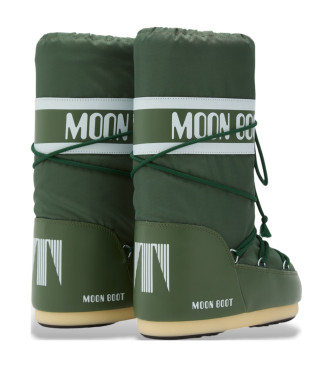 Moon Boot Stivali Icon in nylon verde