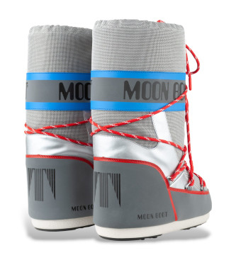 Moon Boot Stivali da corsa Icon Space grigi