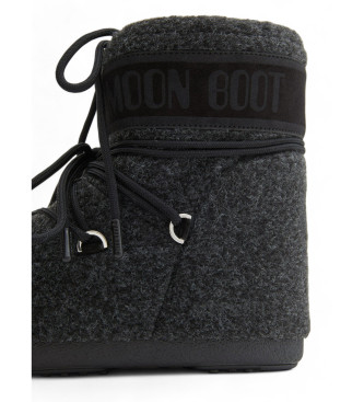 Moon Boot Icon Low Felt lderstvel svart