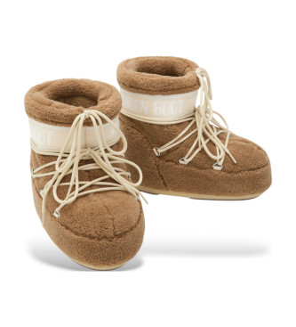 Moon Boot Botins Icon Low Castanhos