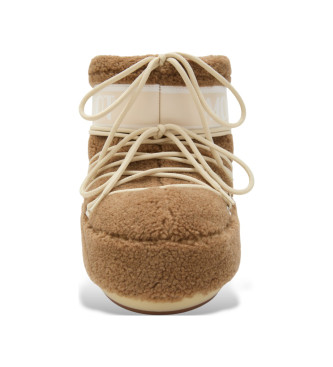 Moon Boot Botins Icon Low Castanhos