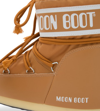 Moon Boot Icon Niedrige Nylon-Stiefeletten braun