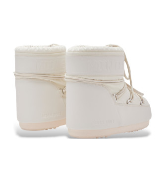 Moon Boot Bottines en caoutchouc Icon Low Beige