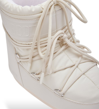 Moon Boot Bottines en caoutchouc Icon Low Beige