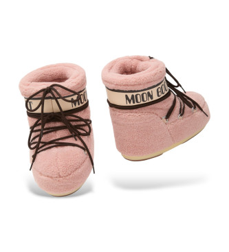 Moon Boot Botins Icon Polar Low rosa