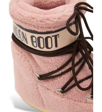 Moon Boot Botins Icon Polar Low rosa
