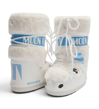 Moon Boot Buty Icon Little Yeti białe