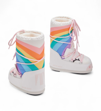 Moon Boot Škornji Icon Unicorn beli
