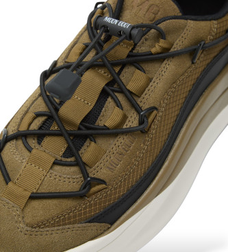 Moon Boot Zapatillas de Piel Moon247 Xlace verde