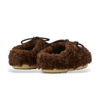 Moon Boot Evx Curly brown clogs