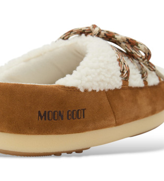 Moon Boot Evx Shearling brown clogs