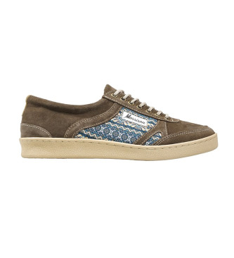 Morrison Kansas brown leather trainers