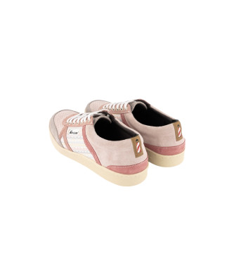 Morrison Marilyn pink leather slippers
