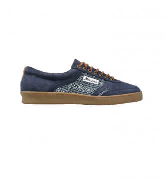 Morrison Pantofole Shelby in camoscio blu