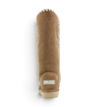 Mou Botas de Couro Eskimo 40 marrom