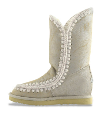 Mou Lderstvlar Eskimo inner wedge tall guld, beige