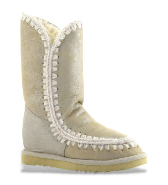 Mou Lderstvlar Eskimo inner wedge tall guld, beige