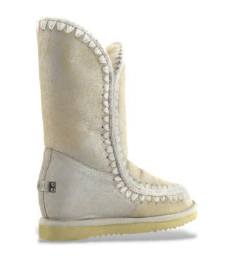 Mou Lderstvlar Eskimo inner wedge tall guld, beige