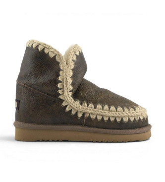 Mou Bottines en cuir Eskimo 18 marron