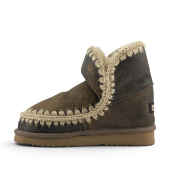Mou Bottines en cuir Eskimo 18 marron