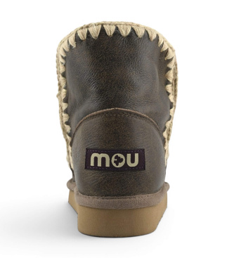 Mou Bottines en cuir Eskimo 18 marron
