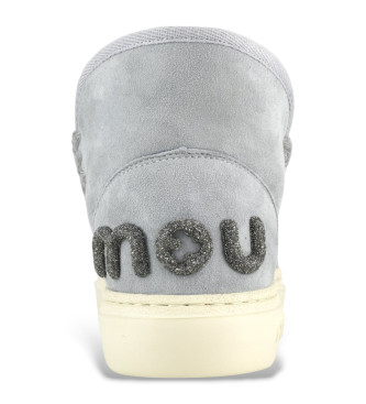 Mou Ankelstvlar i lder Eskimo bold glitter logo bl 