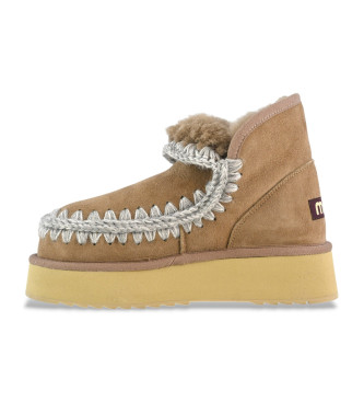 Mou Mini Eskimo Platform Boot taupe, marrn