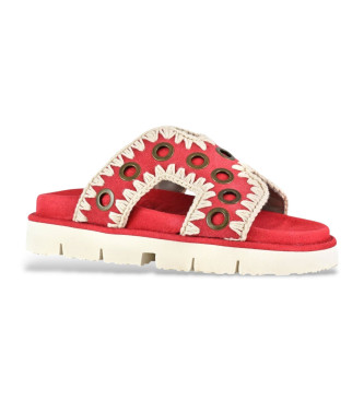 Mou Bio pink sandals