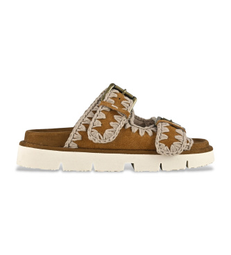 Mou Ruskindssandaler Bio to sp�nder brun