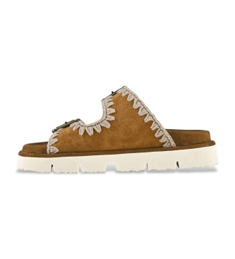 Mou Ruskindssandaler Bio to sp�nder brun