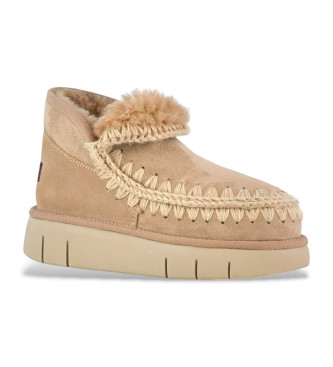 Mou Eskimo Bounce beige Lederturnschuhe