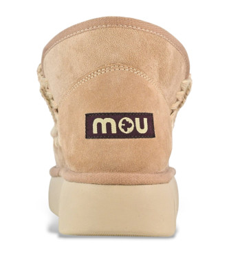 Mou Eskimo Bounce beige Lederturnschuhe