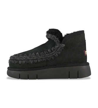 Mou Eskimo Bounce chaussures en cuir noir