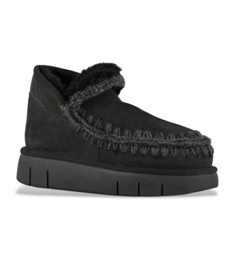 Mou Eskimo Bounce chaussures en cuir noir