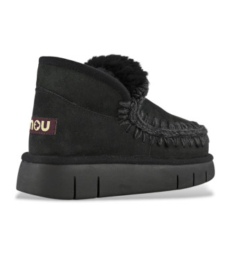 Mou Sneakers Eskimo Bounce in pelle nera