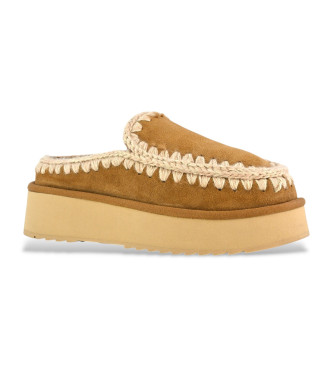 Mou Clog Eskimo Platform lderclogs brun