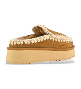 Mou Clog Eskimo Platform lderclogs brun