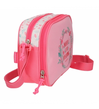 Movom Movom Never Stop Shoulder Bag -23x17x8cm- Pink