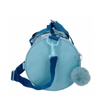 Movom Movom Wild Flowers potovalna torba modra -41x21x21cm