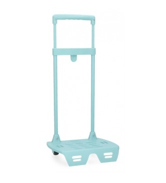 Movom Roll Road mini school trolley bleu turquoise clair