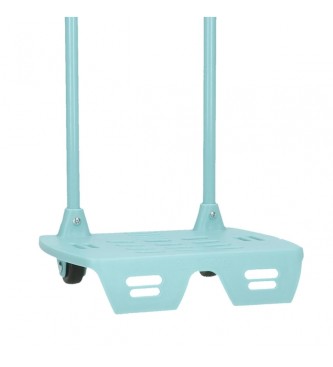 Movom Roll Road mini school trolley light turquoise blue