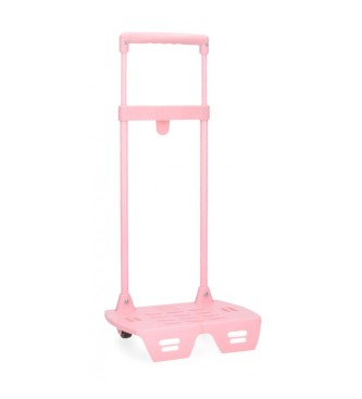 Movom Roll Road mini šolski voziček roza