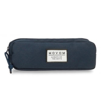 Movom Movom Mallette  crayons Always on the move bleu marine