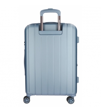 Movom Set di valigie Movom Wood Silver -38,5x55x20cm / 49x70x28cm