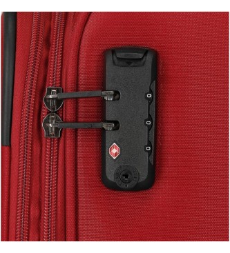 Movom Atlanta bagageset 56 - 66 - 77 cm rood