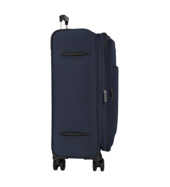 Movom Conjunto de malas de viagem Atlanta 56 - 66 azul-marinho